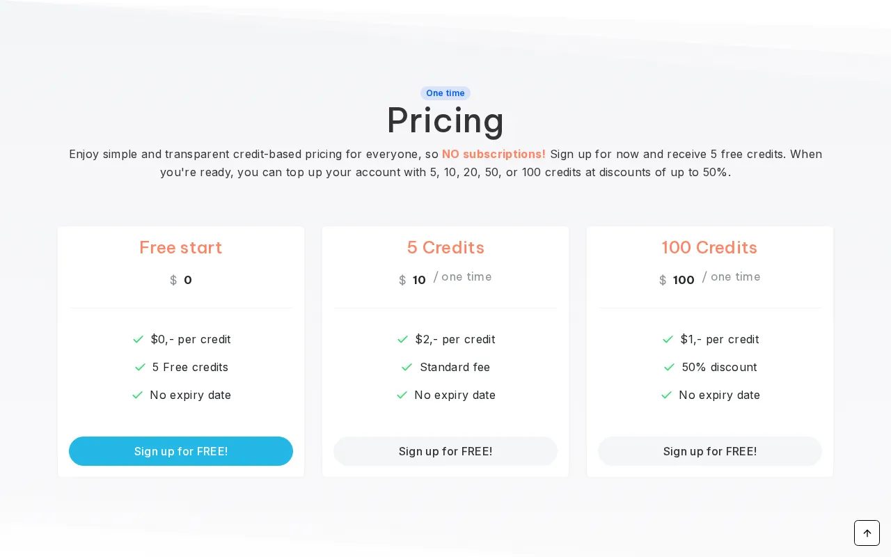 TermSniper — pricing page