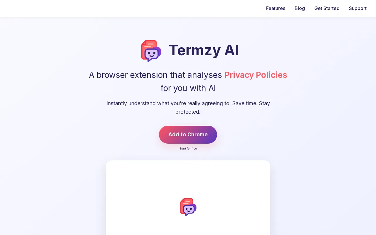 Termzy AI — preview screenshot