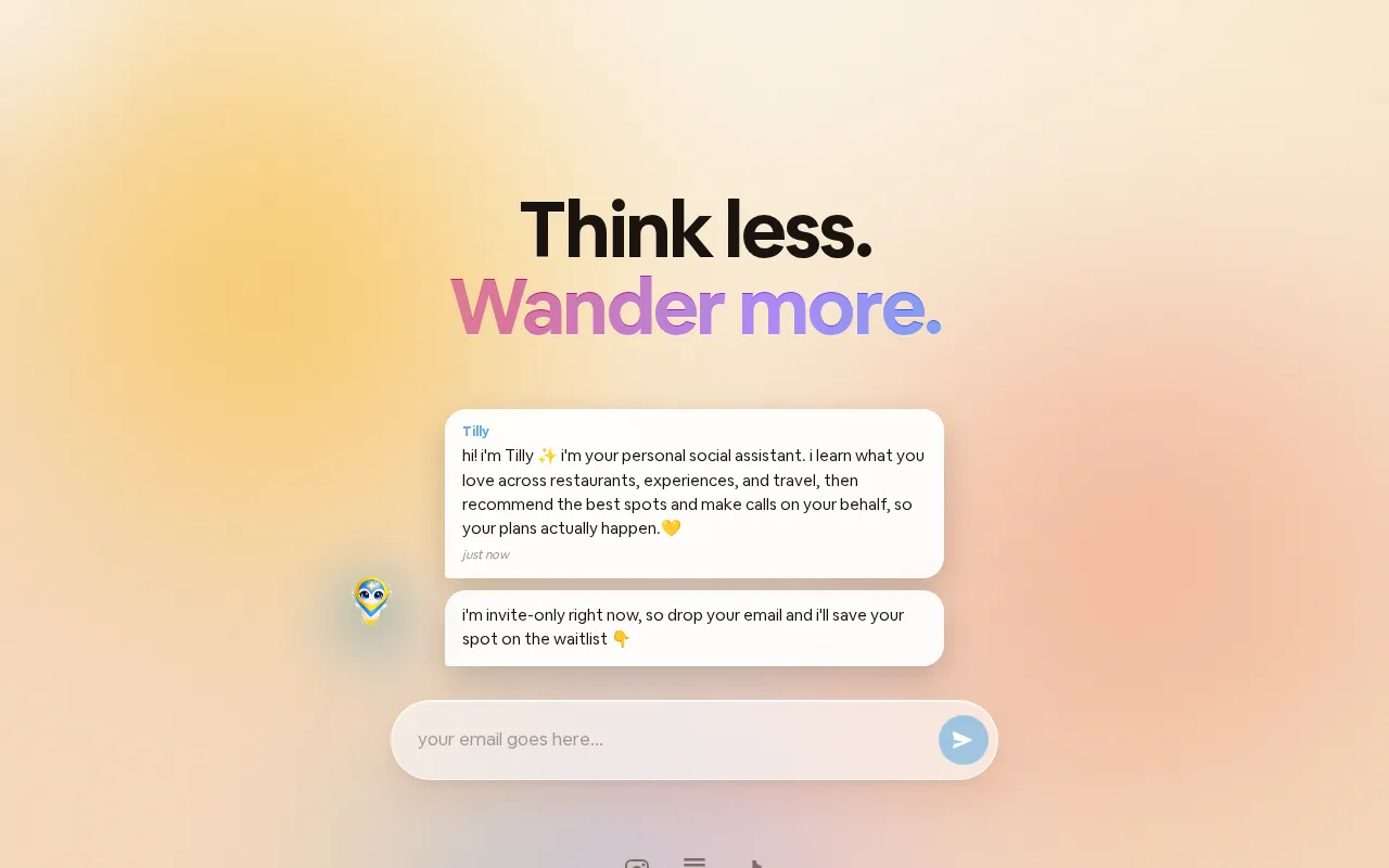 Tilly — preview screenshot