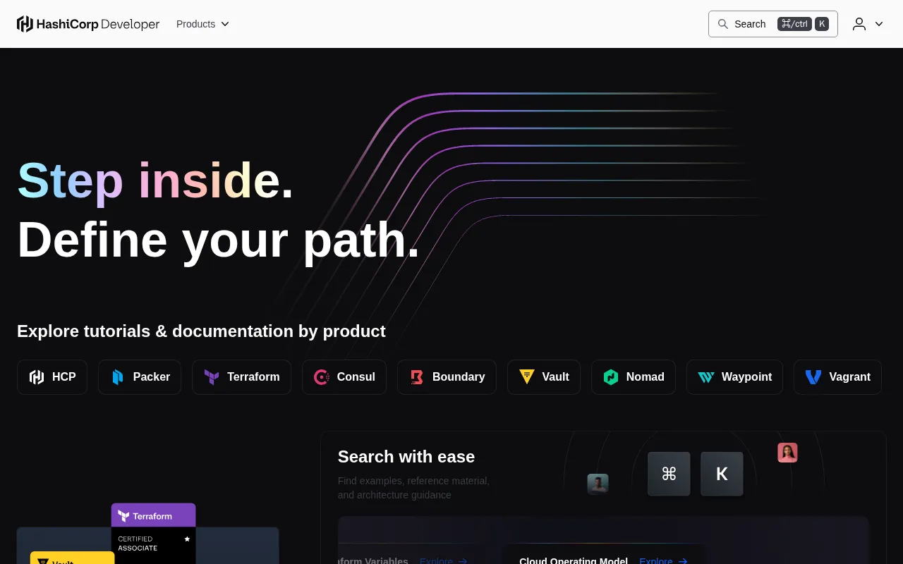 Terraform | HashiCorp Developer — preview screenshot
