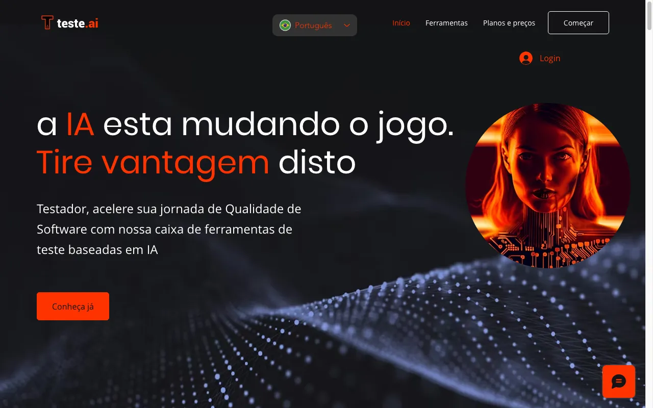 Teste.ai — preview screenshot