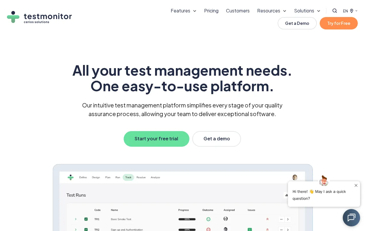 Testmonitor — preview screenshot