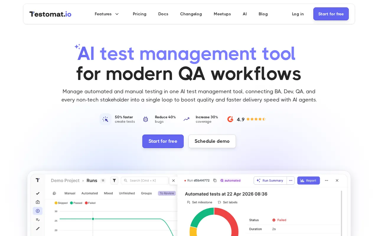 testomat.io — preview screenshot