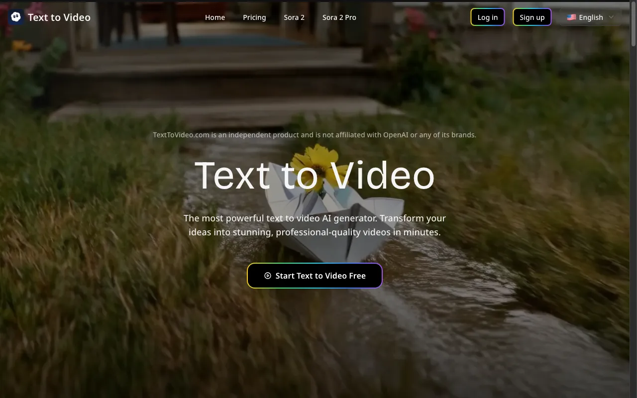 Text To Video — preview screenshot