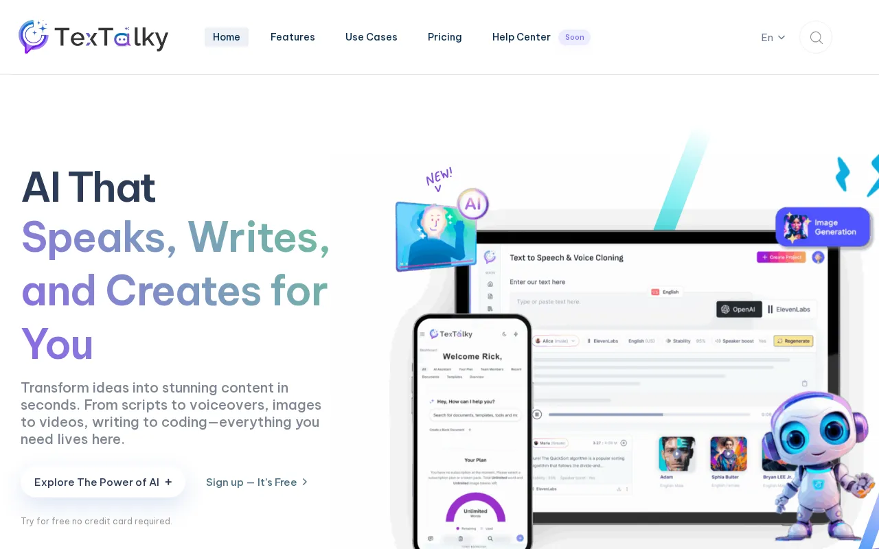 Textalky — preview screenshot