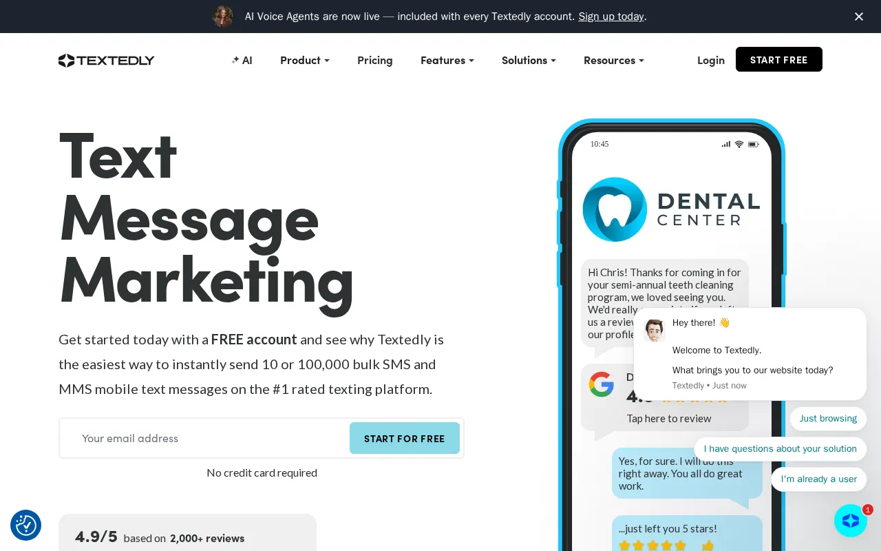 Textedly — preview screenshot