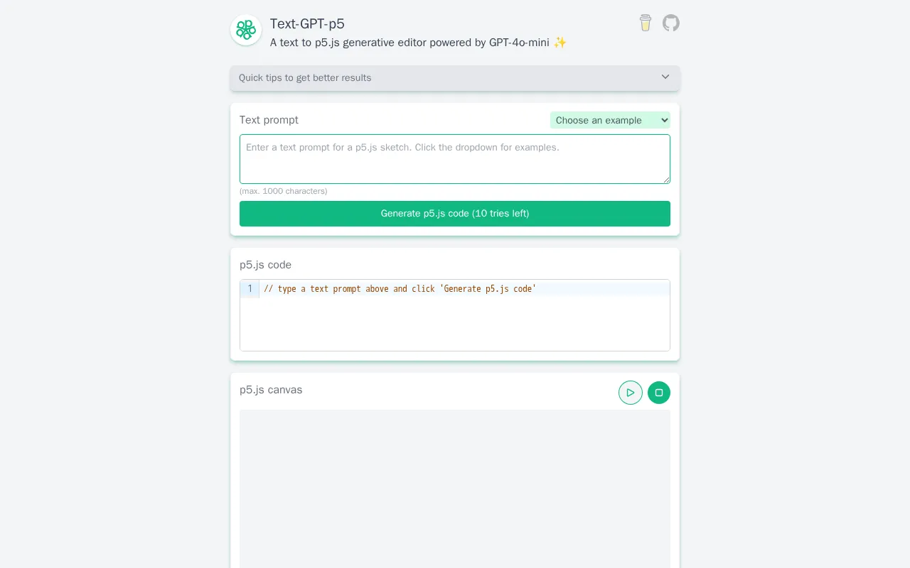Textgptp5 — preview screenshot