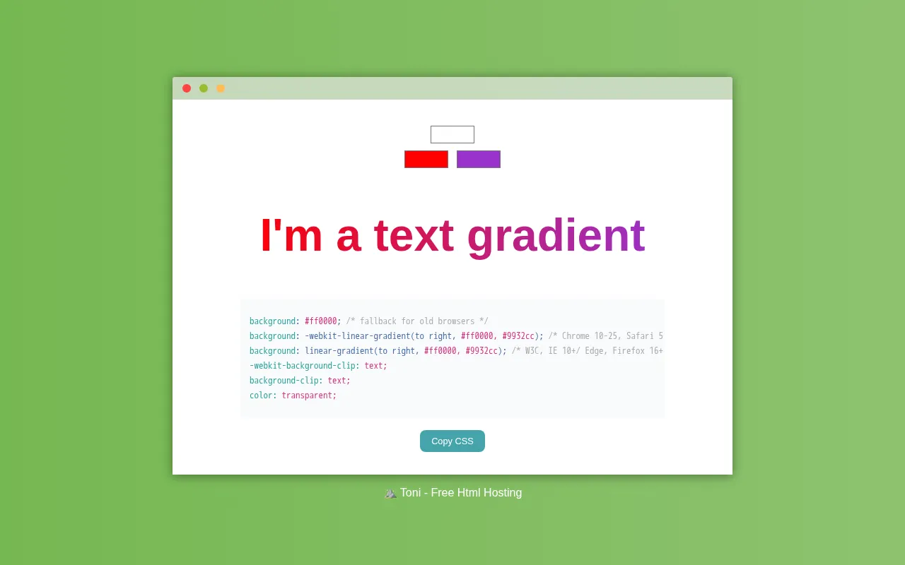 textgradients.com — preview screenshot
