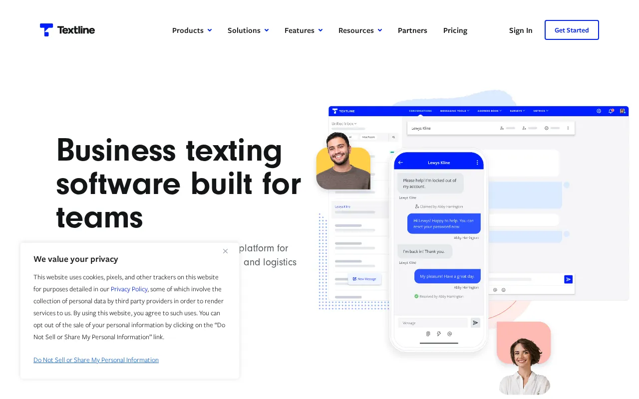 Textline — preview screenshot