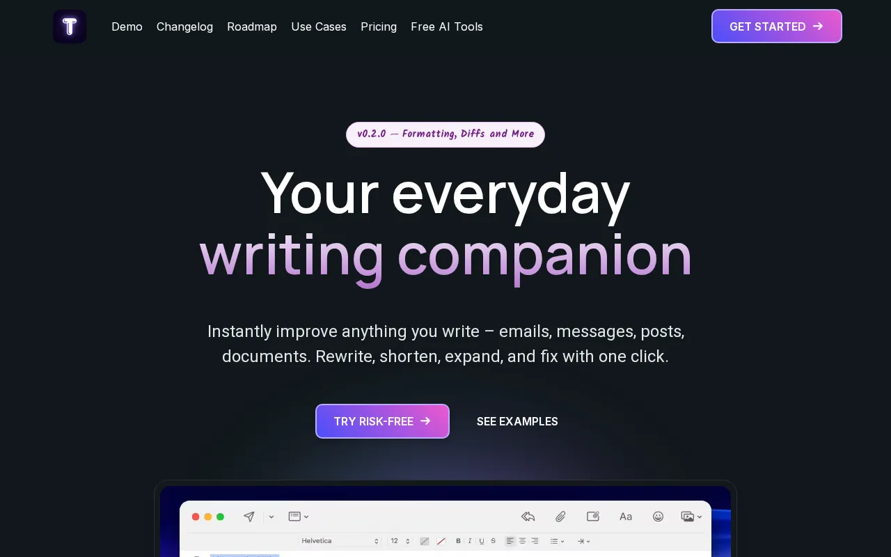 TextWisely — preview screenshot