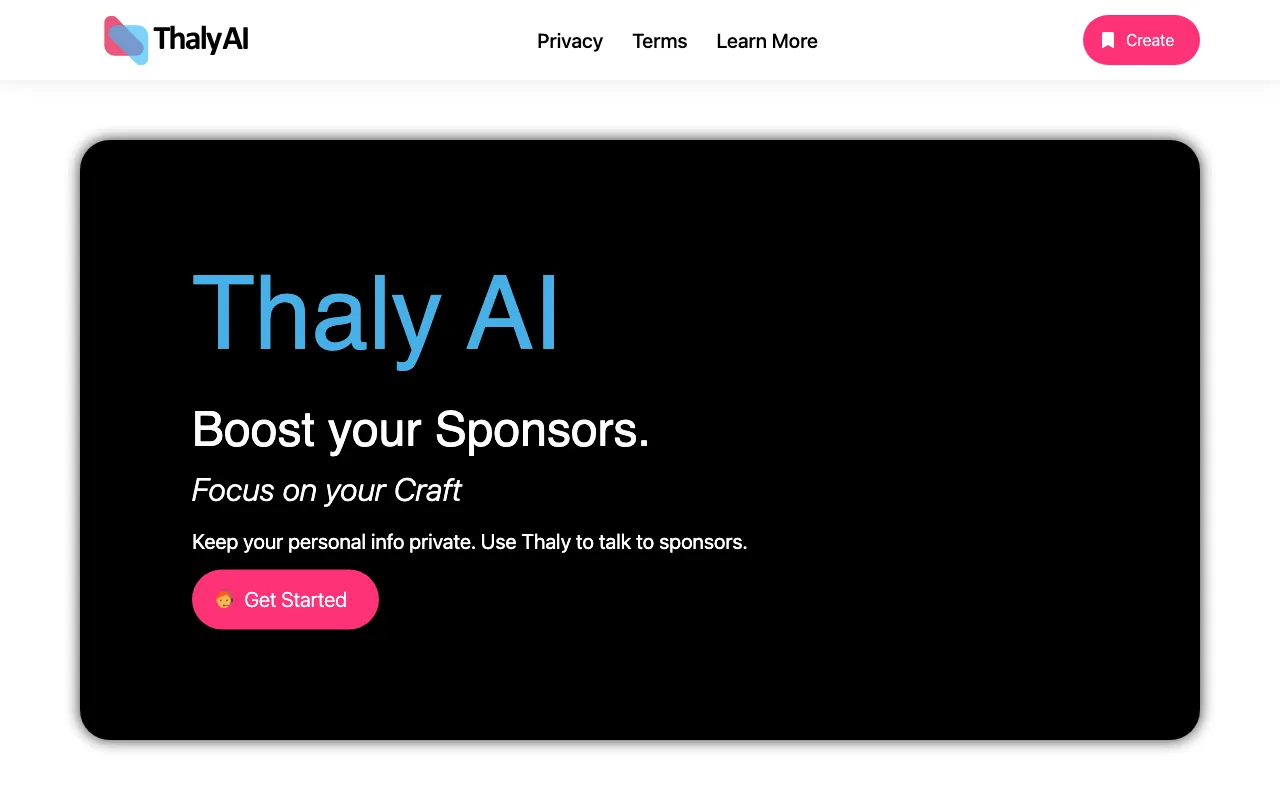 Thaly — preview screenshot