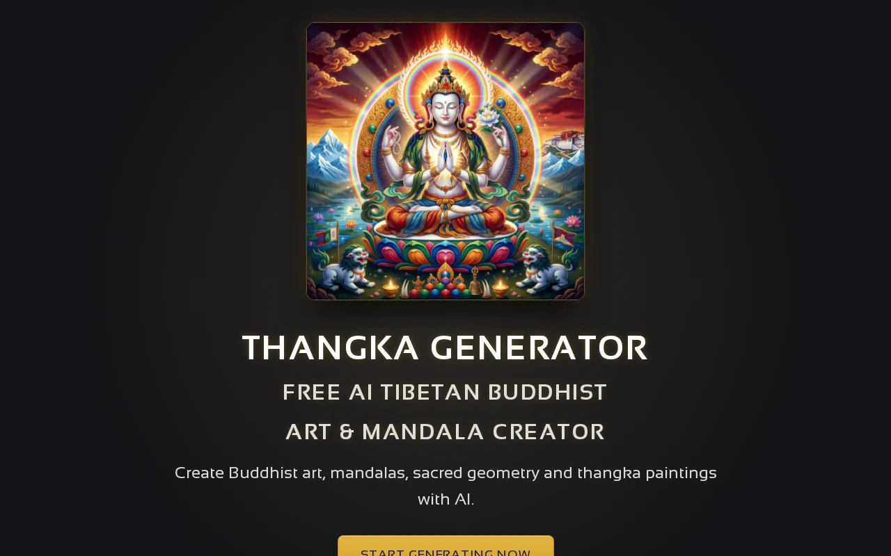thangka.space — preview screenshot