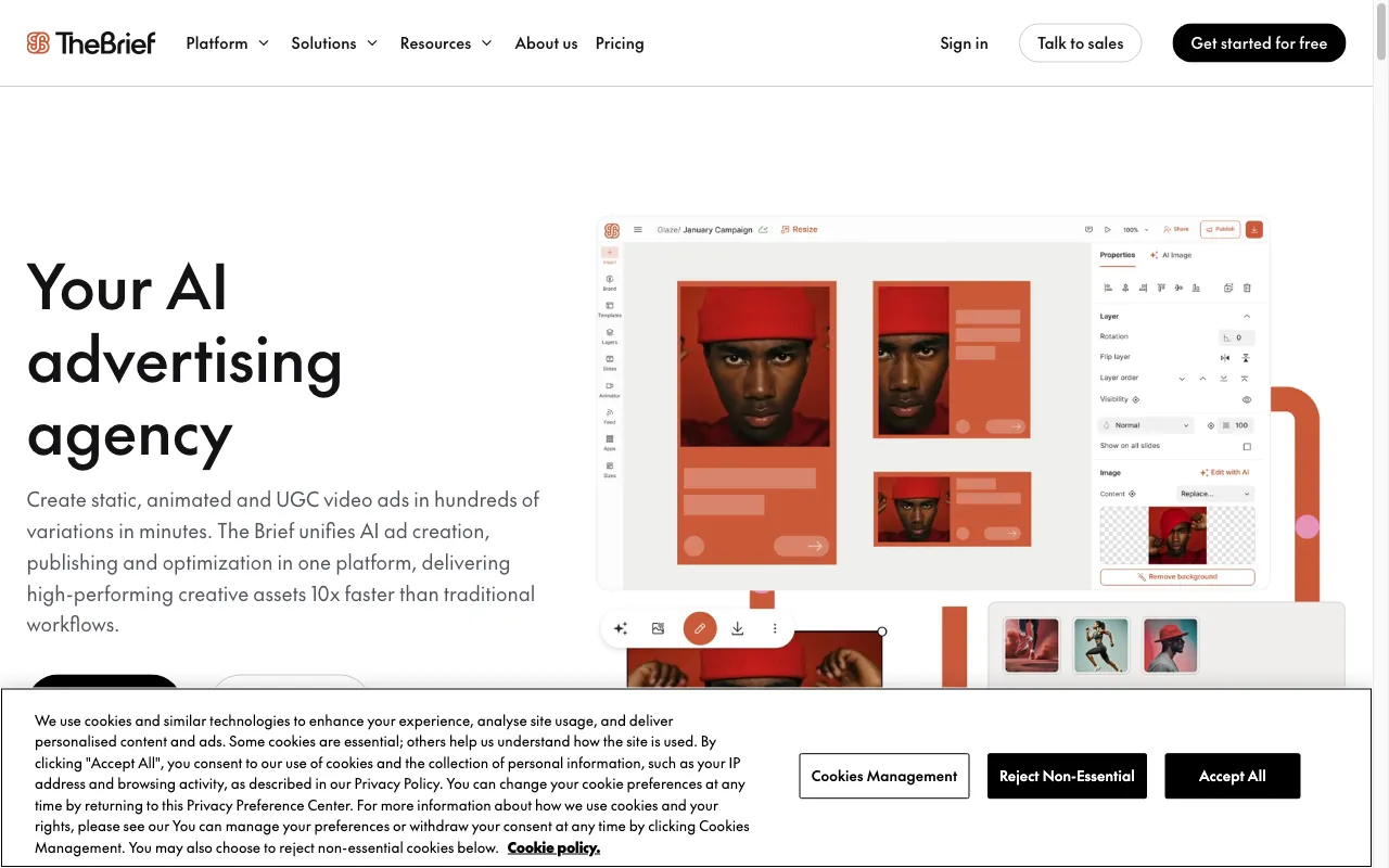 The Brief — preview screenshot