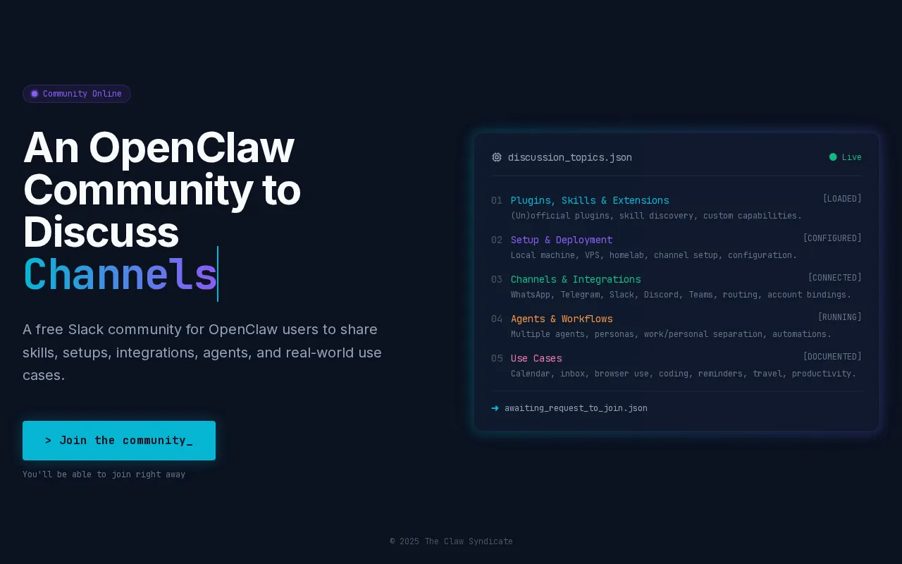 The Claw Syndicate — preview screenshot