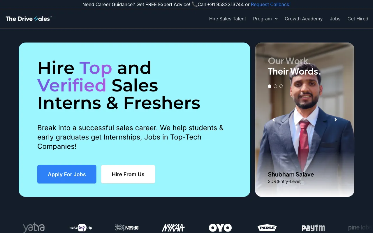 The DriveSales™ — preview screenshot
