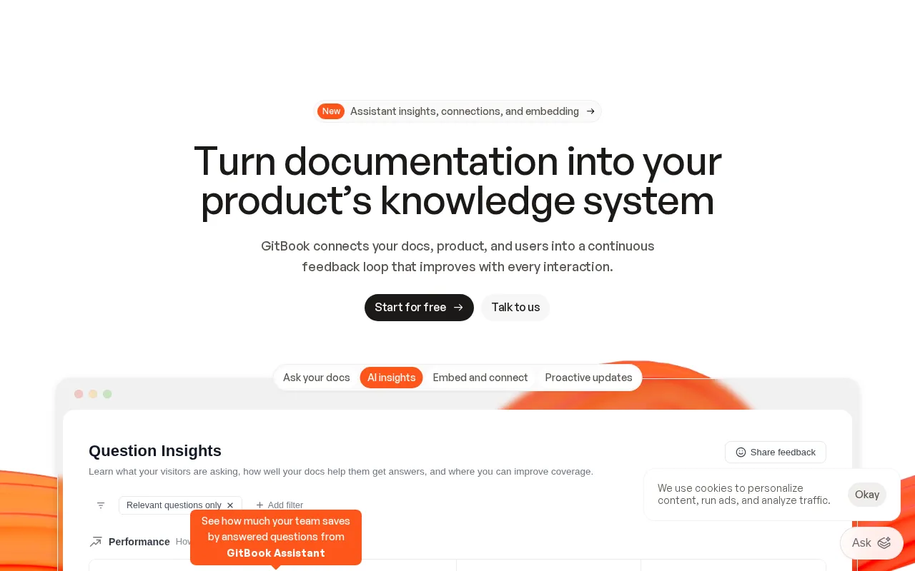 The New GitBook — preview screenshot