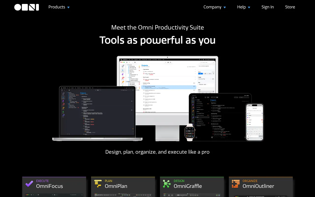The Omni Group — preview screenshot