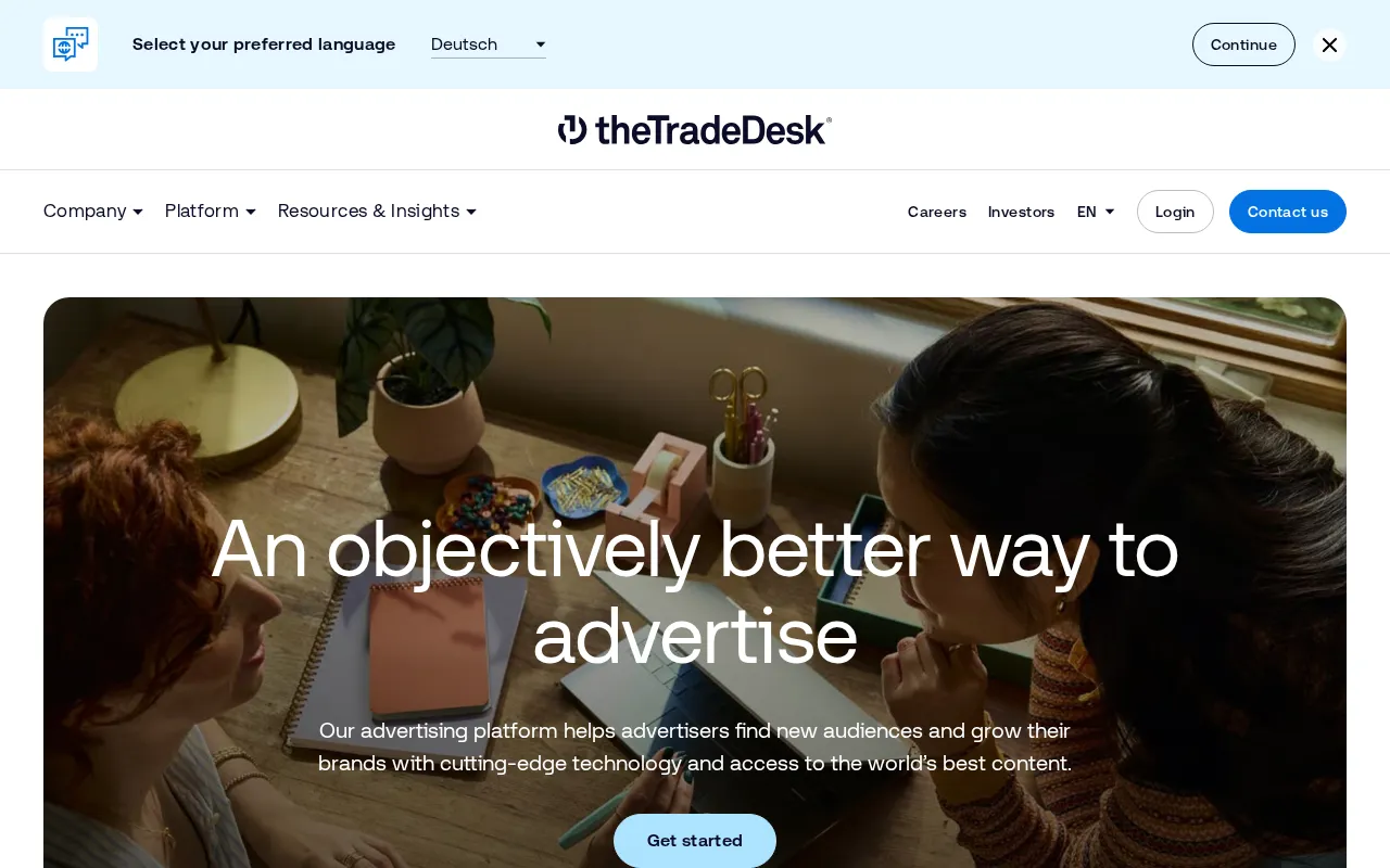 The Trade Desk — preview screenshot