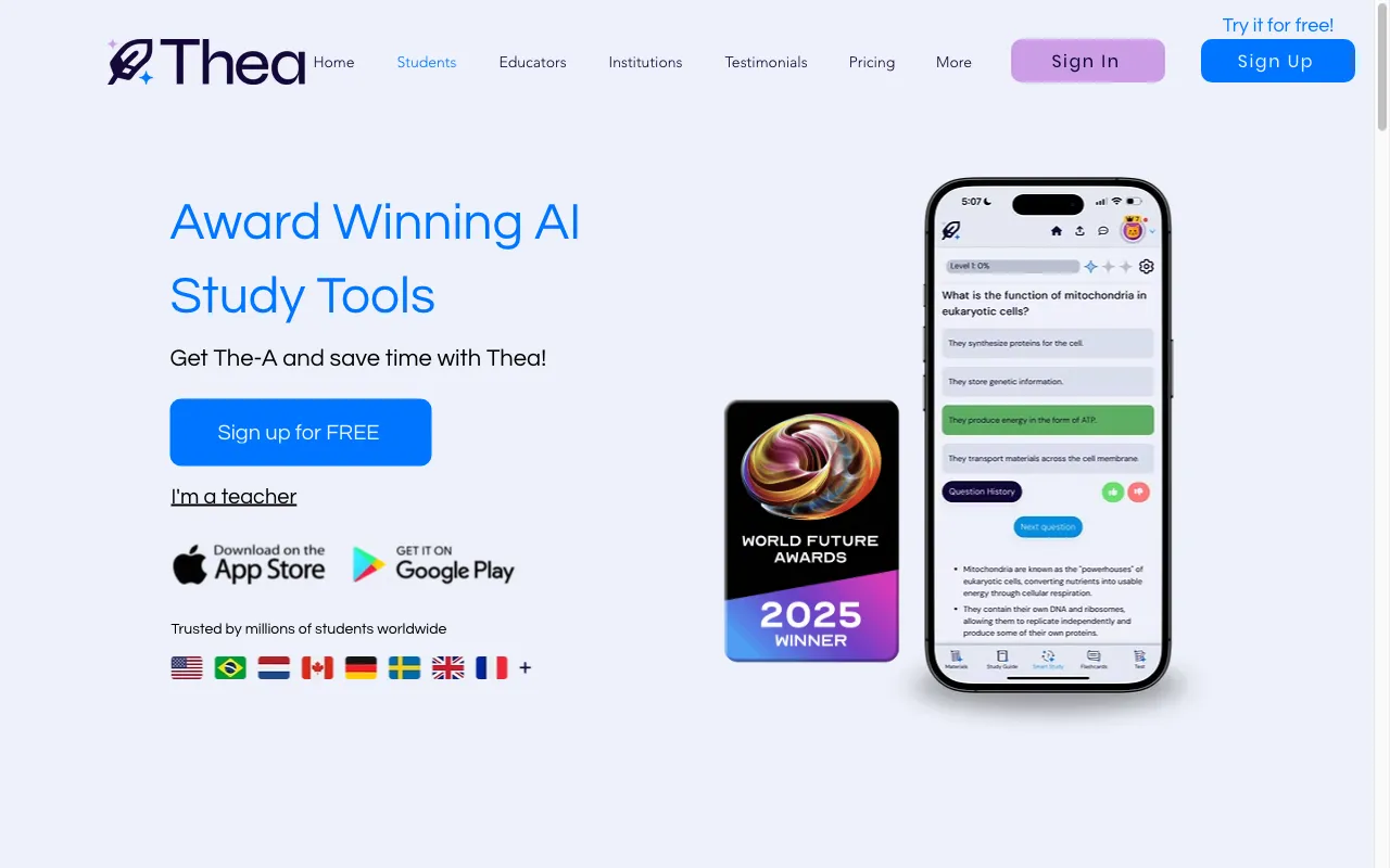 Thea — preview screenshot