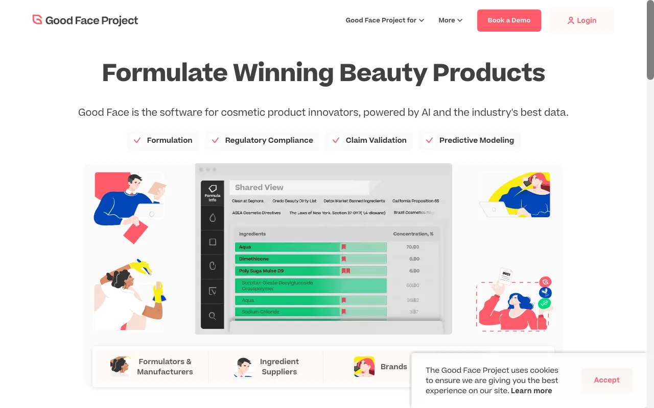The Good Face Project — preview screenshot
