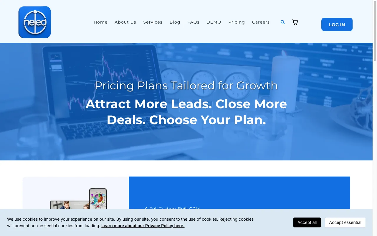 theineedgroup.co.uk — pricing page