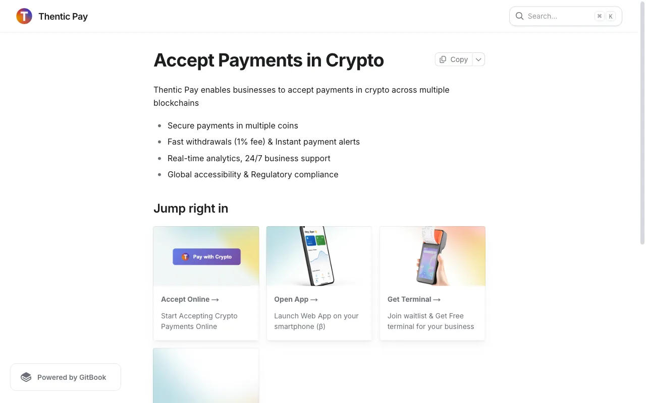 Thentic — preview screenshot