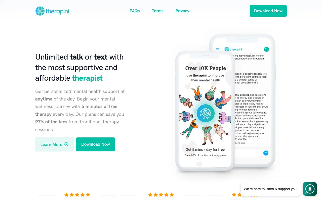 therapini — preview screenshot
