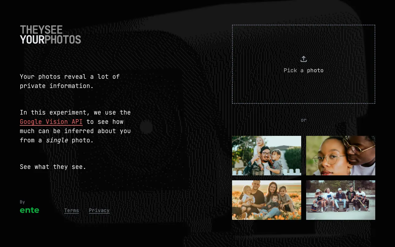 They See Your Photos — preview screenshot