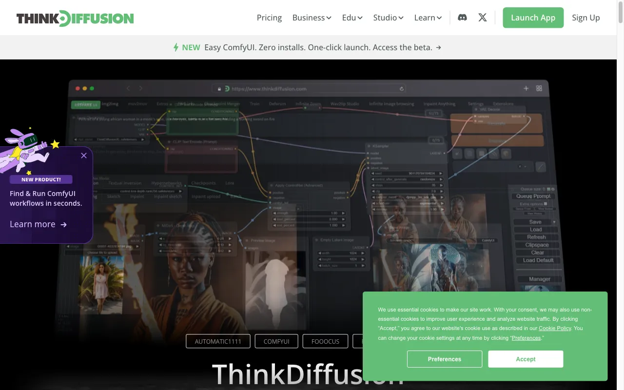 Thinkdiffusion — preview screenshot