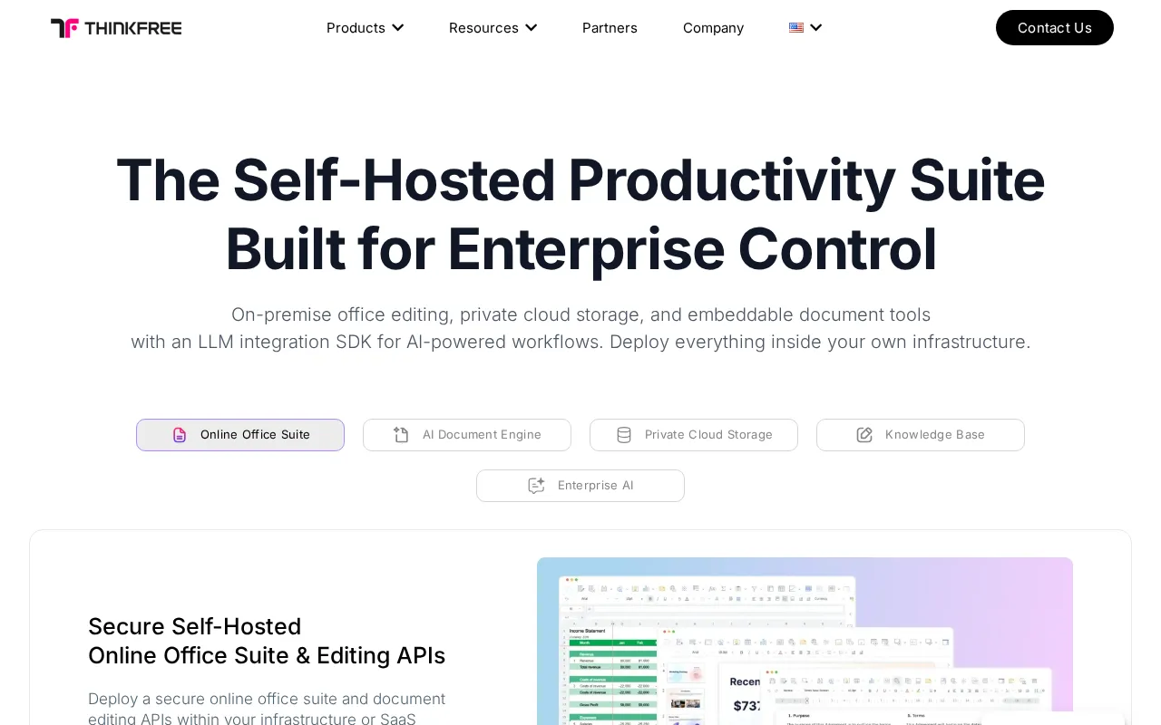ThinkFree Office — preview screenshot