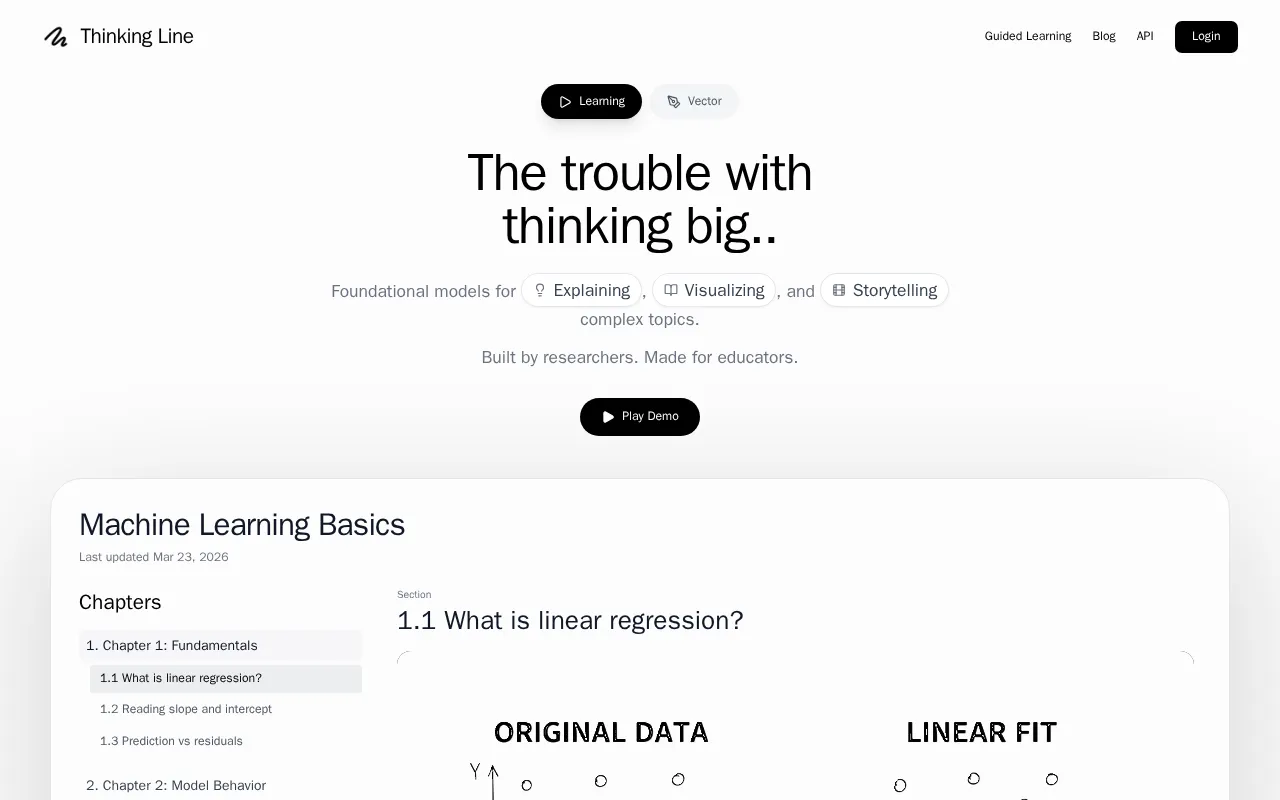Thinking Line — preview screenshot