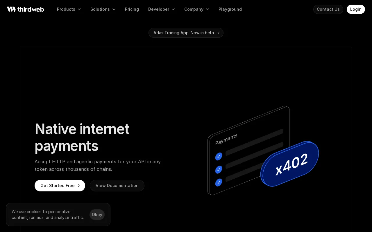thirdweb — preview screenshot