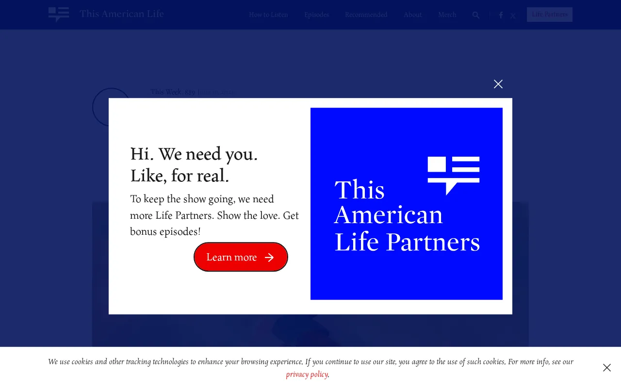 This American Life — preview screenshot