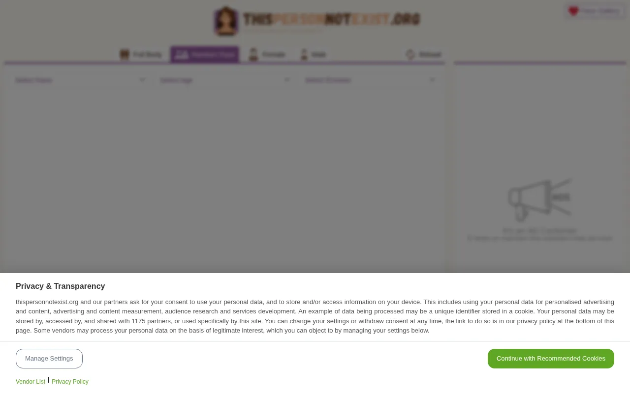 ThisPersonNotExist.org — preview screenshot