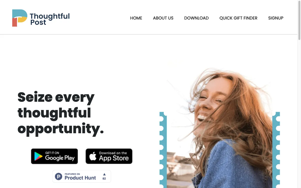 Thoughtful Post — preview screenshot