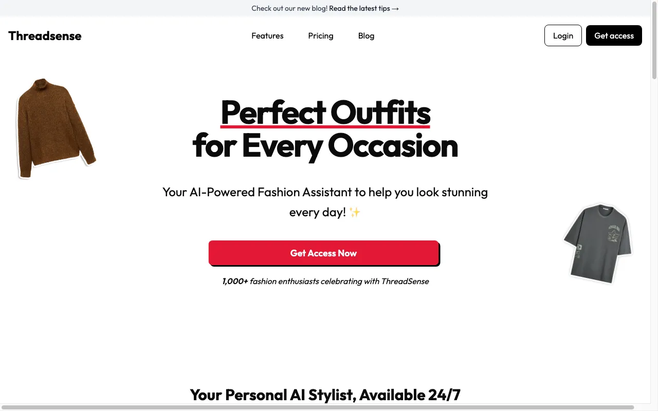 Threadsense — preview screenshot