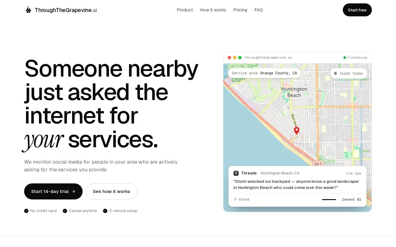 ThroughTheGrapevine — preview screenshot