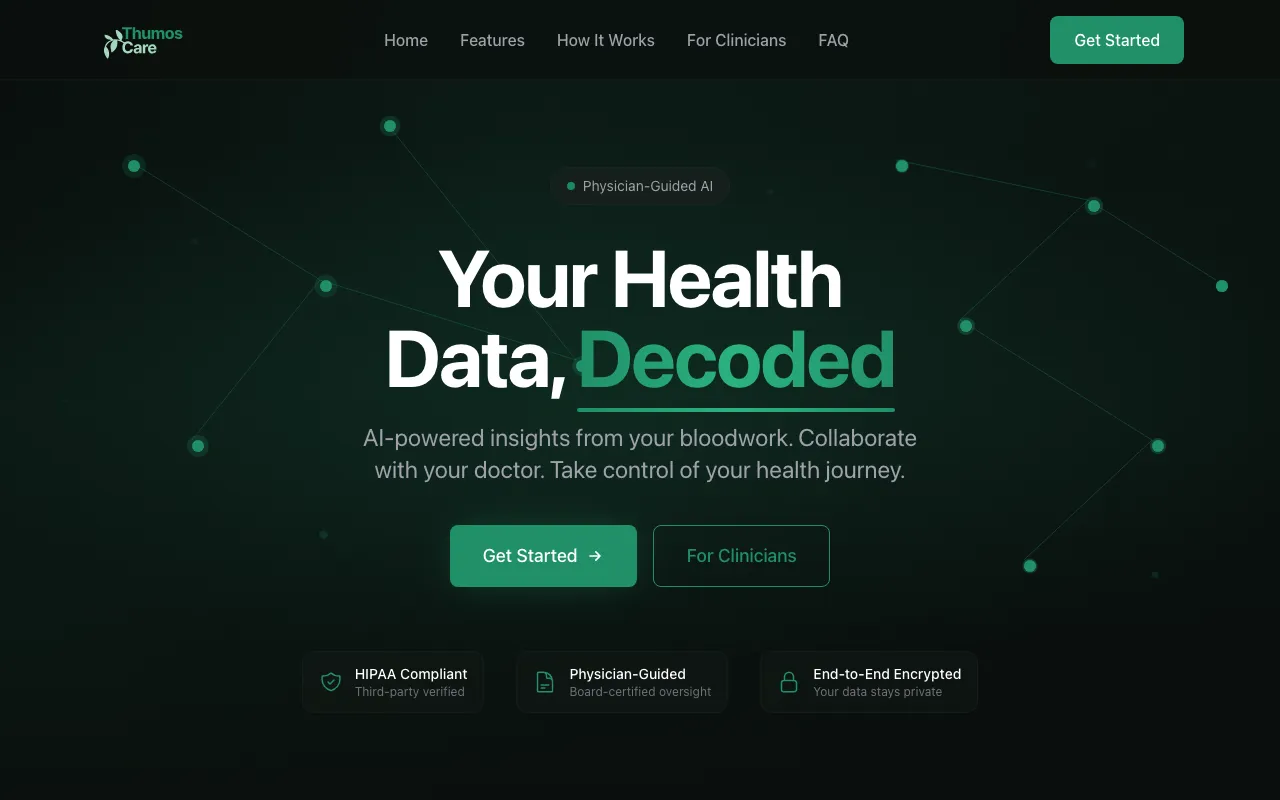 Thumos Care — preview screenshot