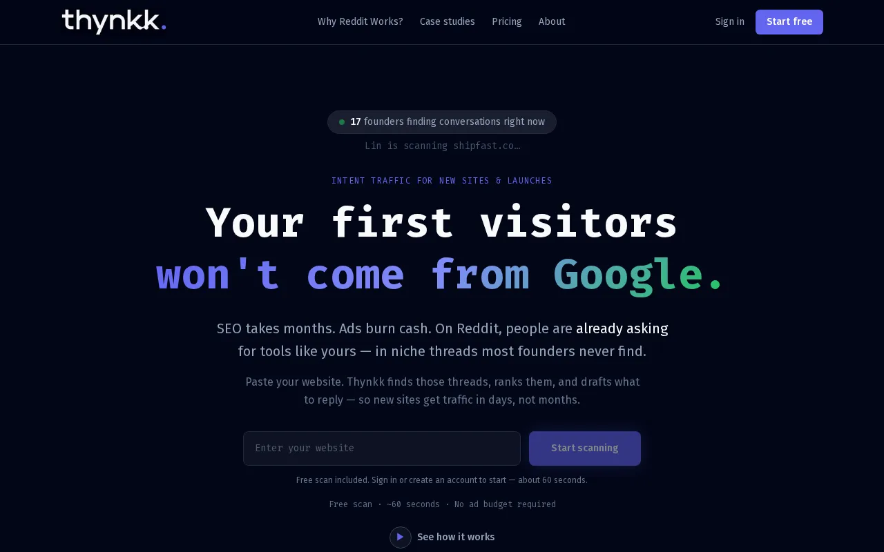Thynkk — preview screenshot