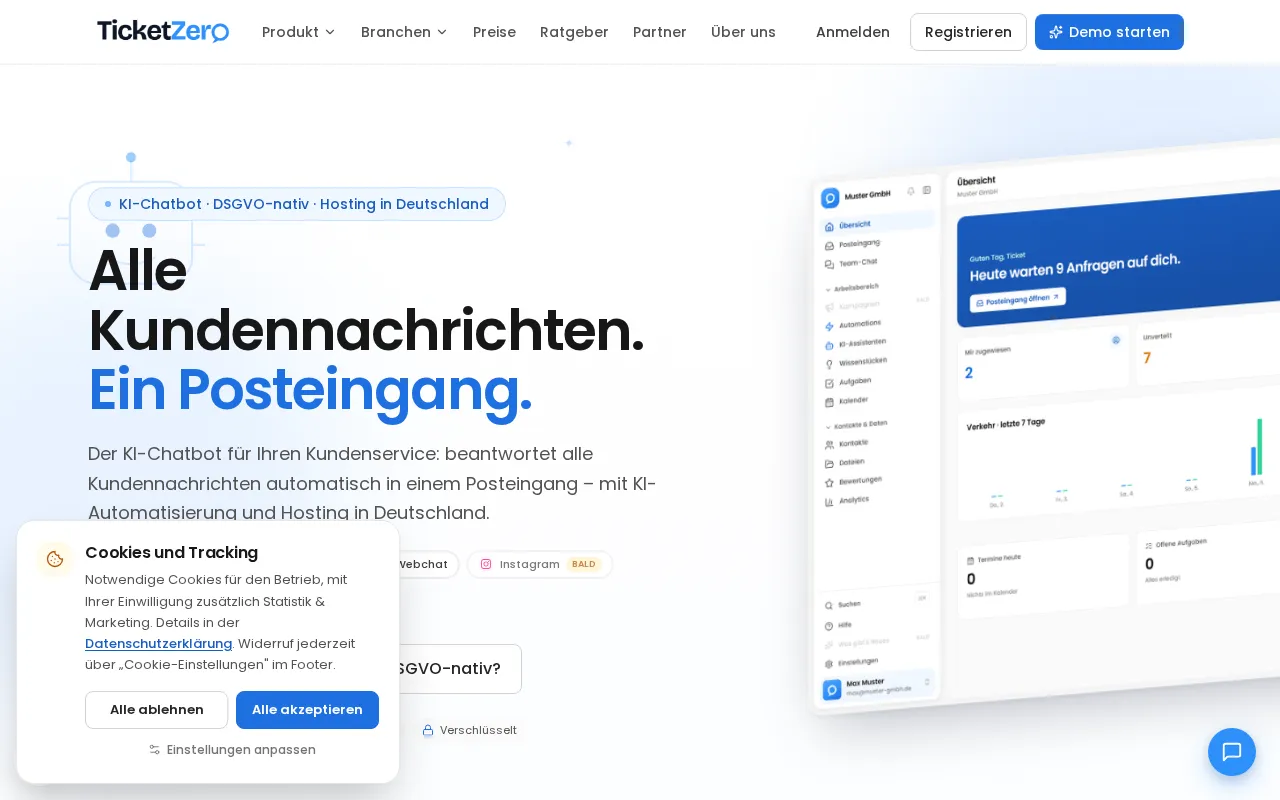 Ticketzero — preview screenshot