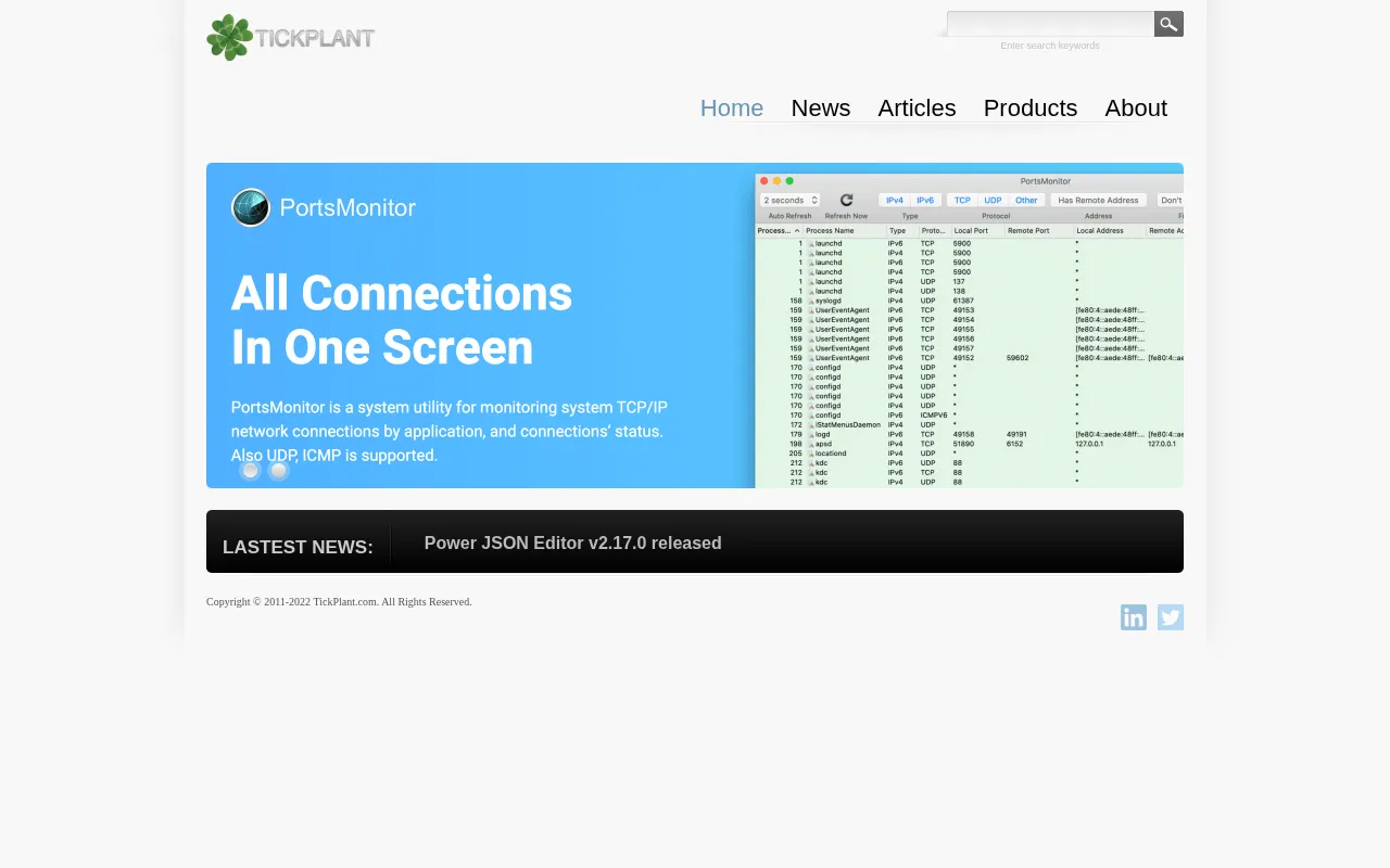 TickPlant — preview screenshot