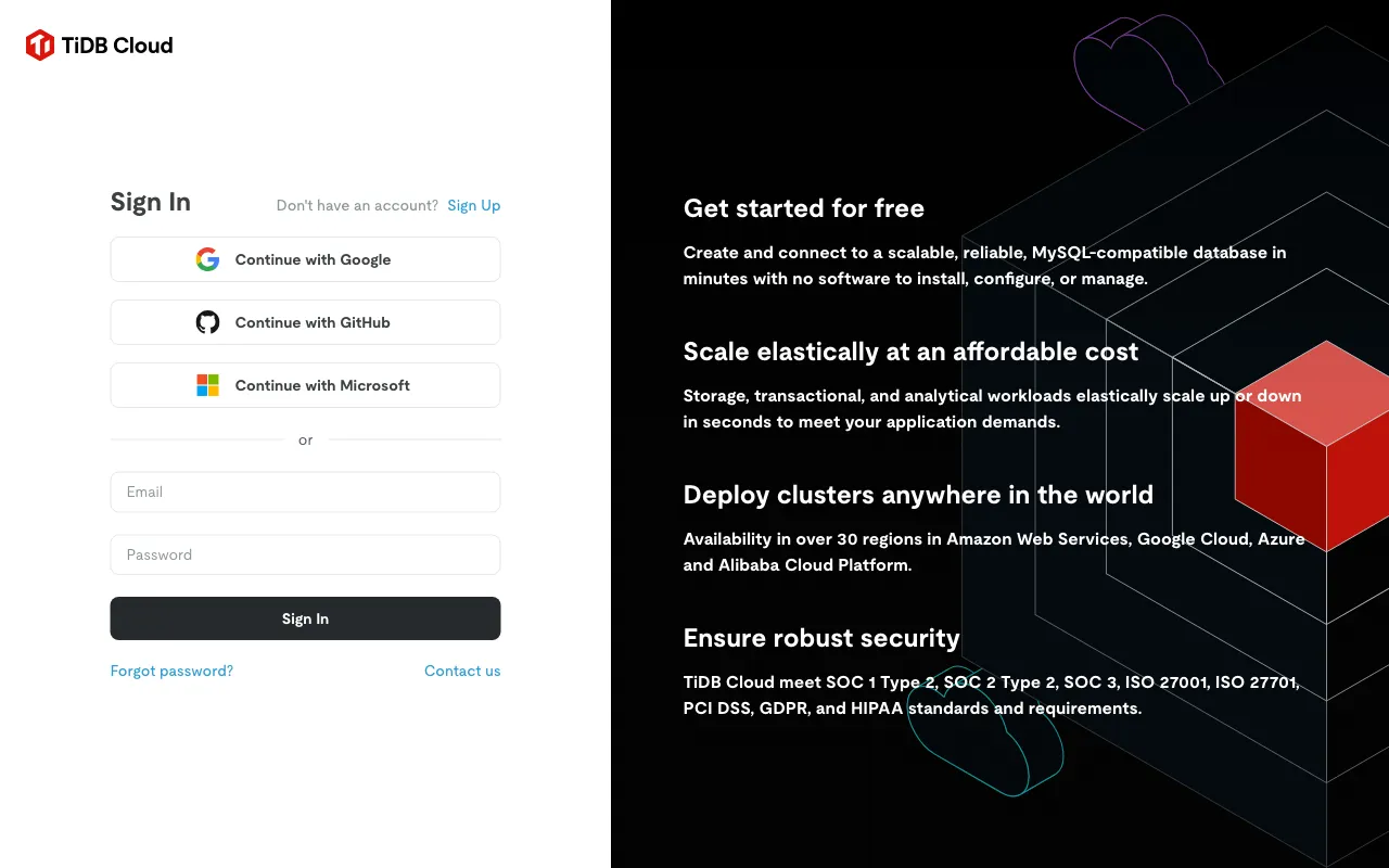 Tidb — preview screenshot