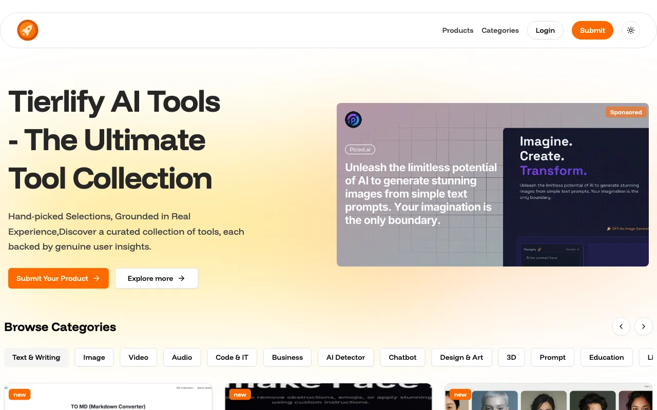 Tierlify — preview screenshot