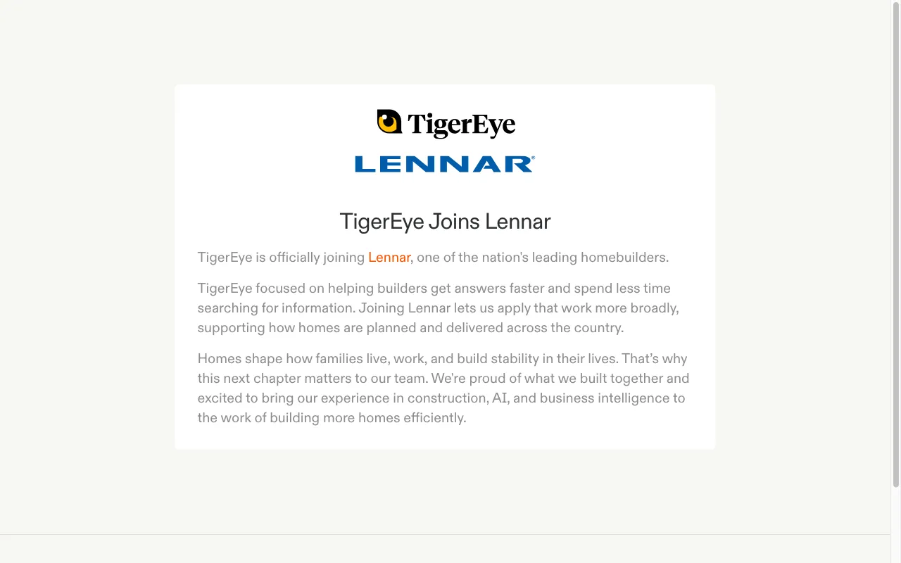TigerEye — preview screenshot