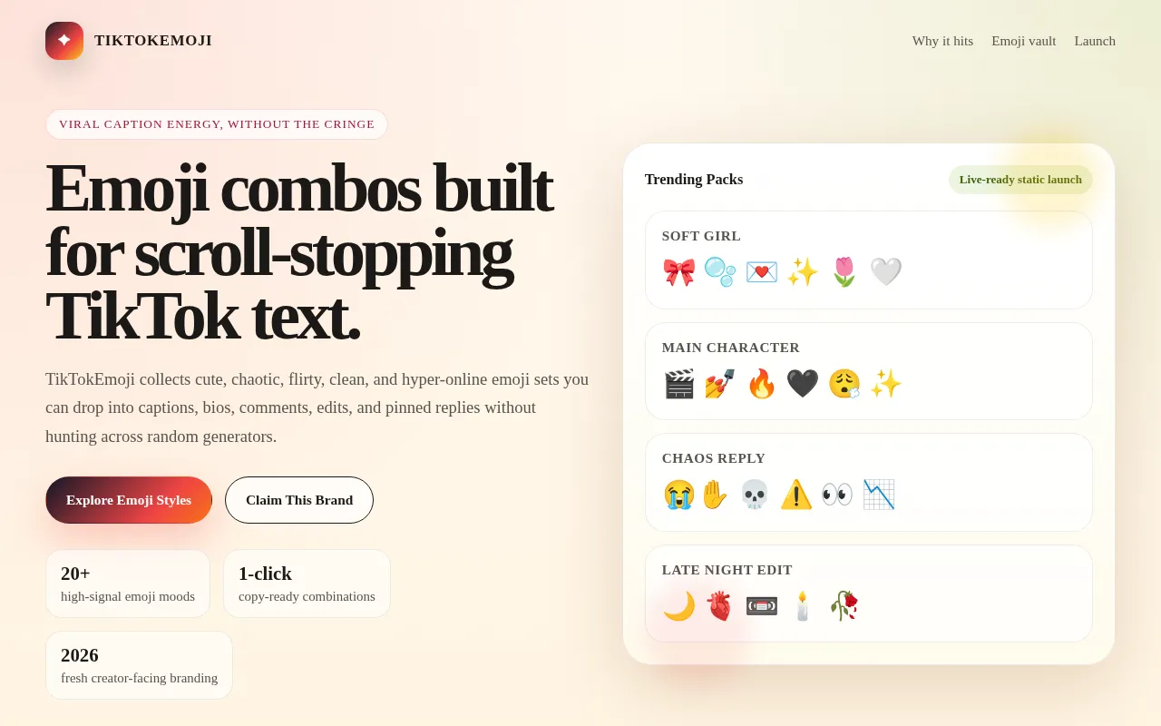 tiktokemoji.com — preview screenshot