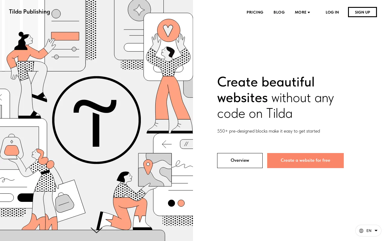 Tilda — preview screenshot
