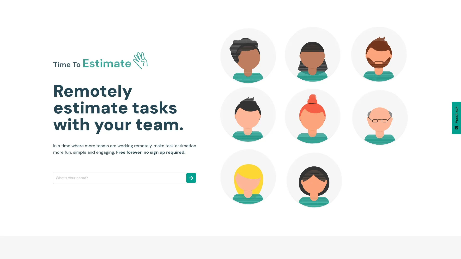 Time To Estimate — preview screenshot