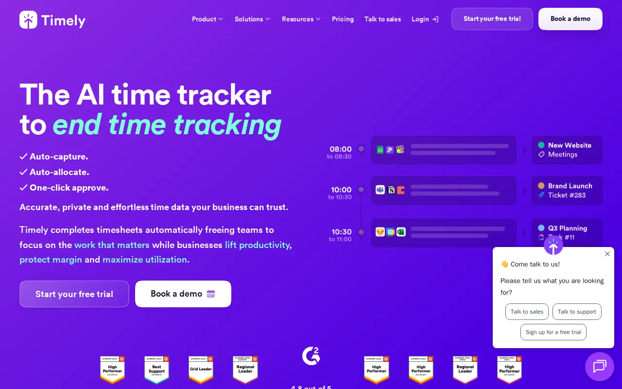 Timely — preview screenshot
