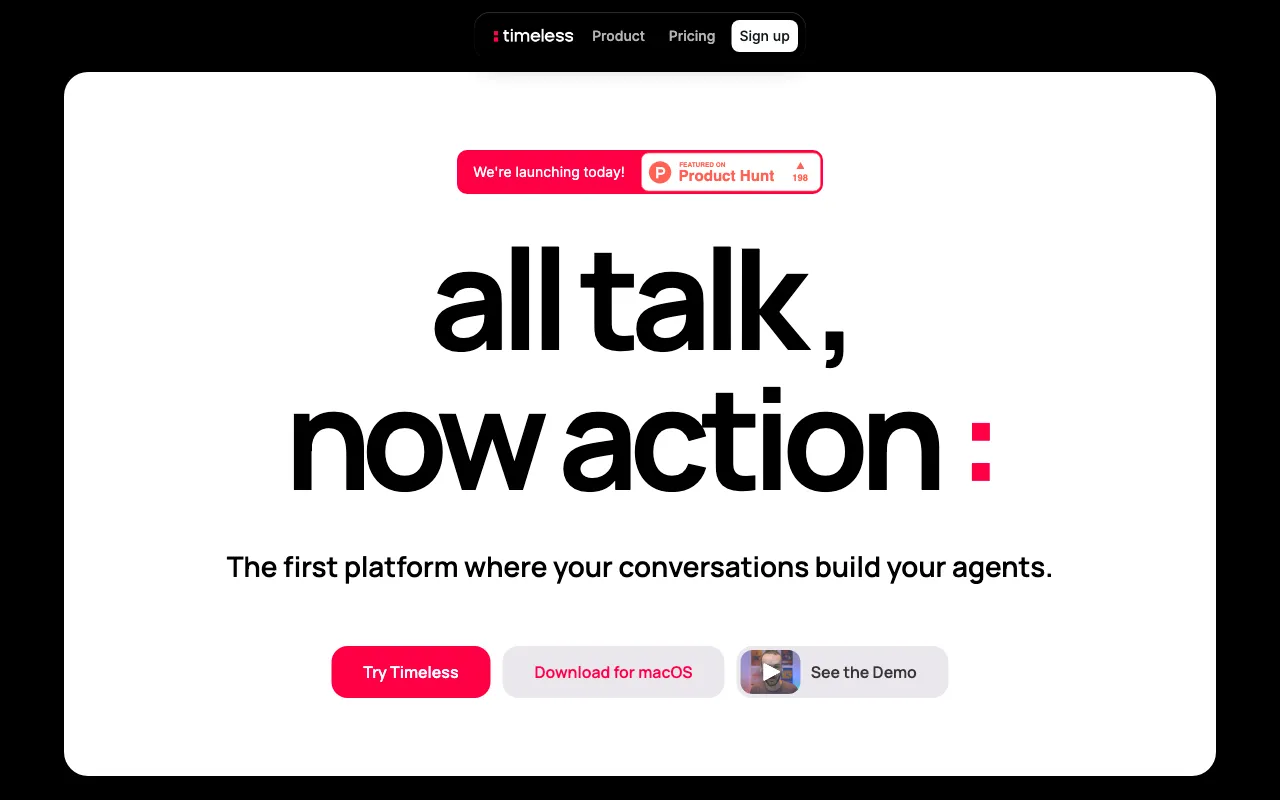 timeOS AI — preview screenshot