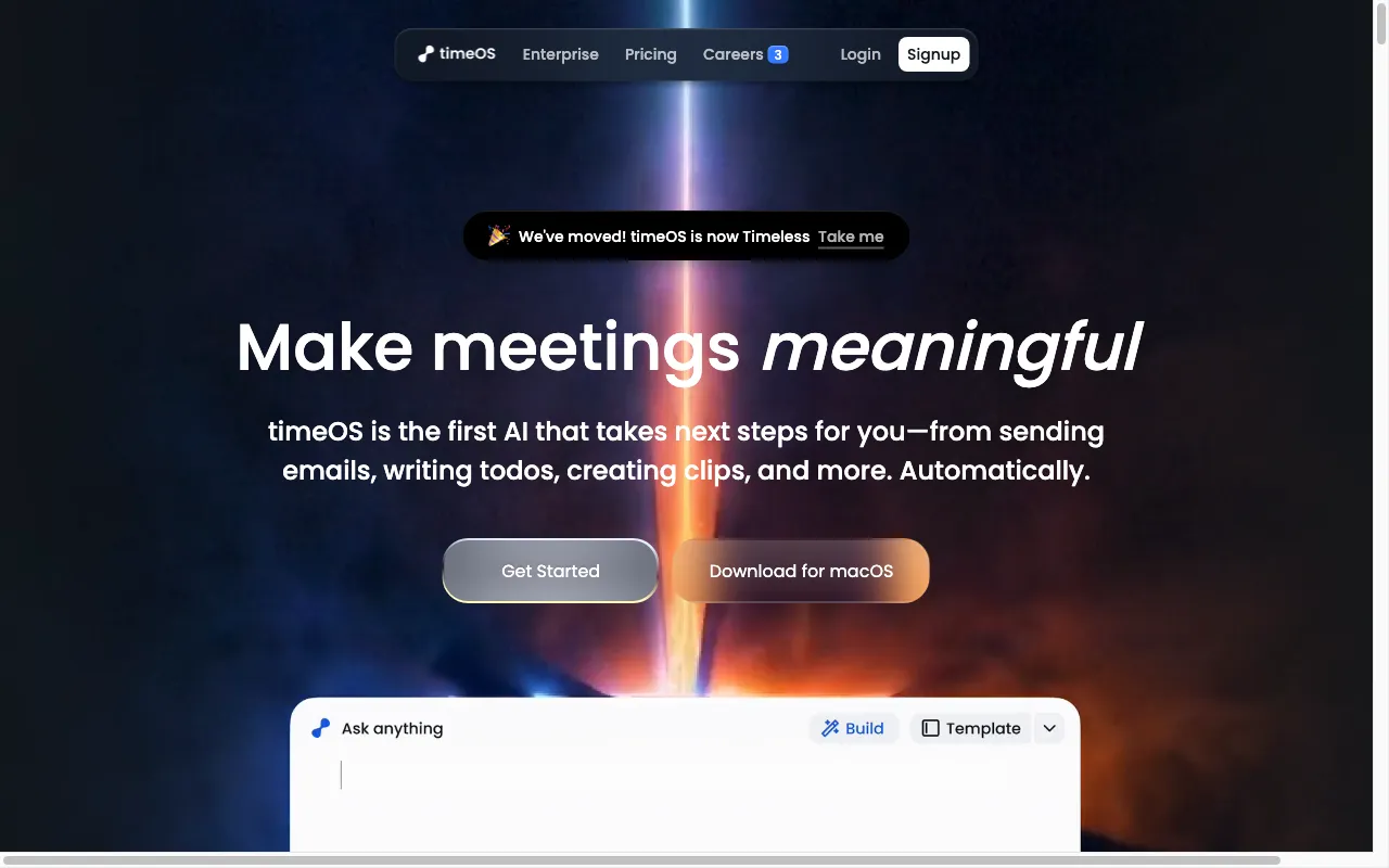 timeOS — preview screenshot